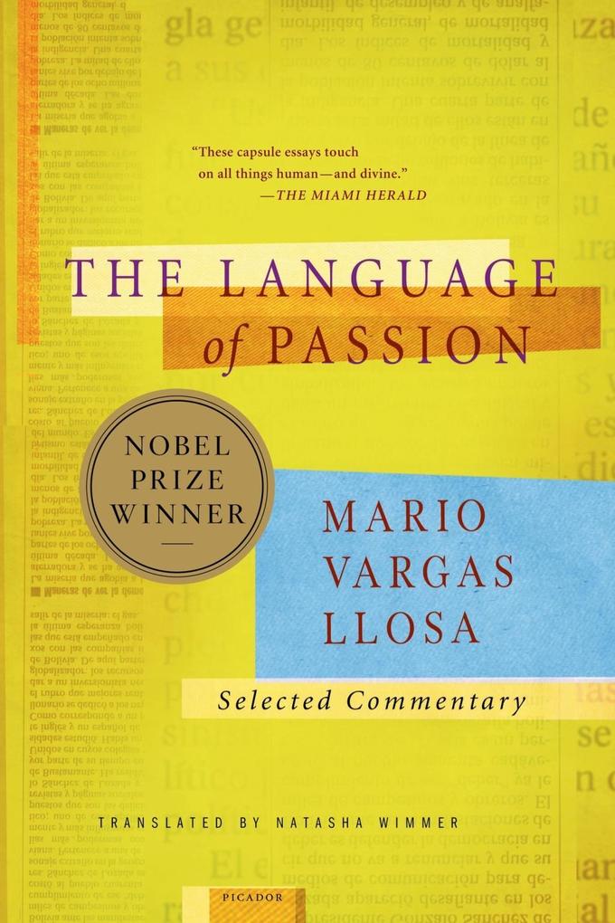 Produktbild: The Language of Passion | Mario Vargas Llosa