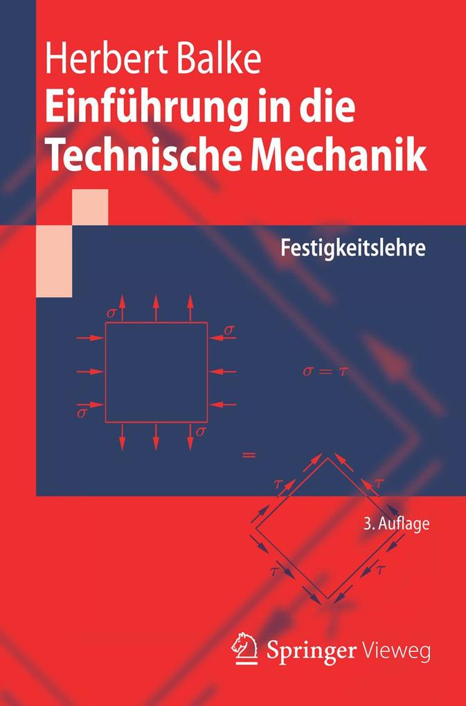 Produktbild: Einführung in die Technische Mechanik | Herbert Balke