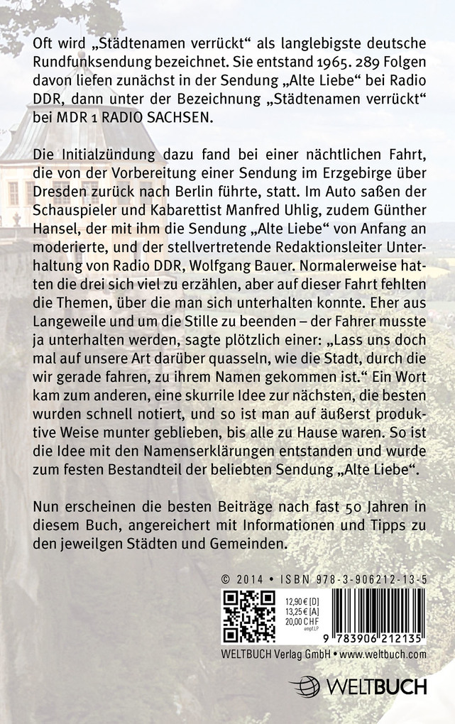 Weitere Ansicht: Städtenamen verrückt | Manfred Uhlig