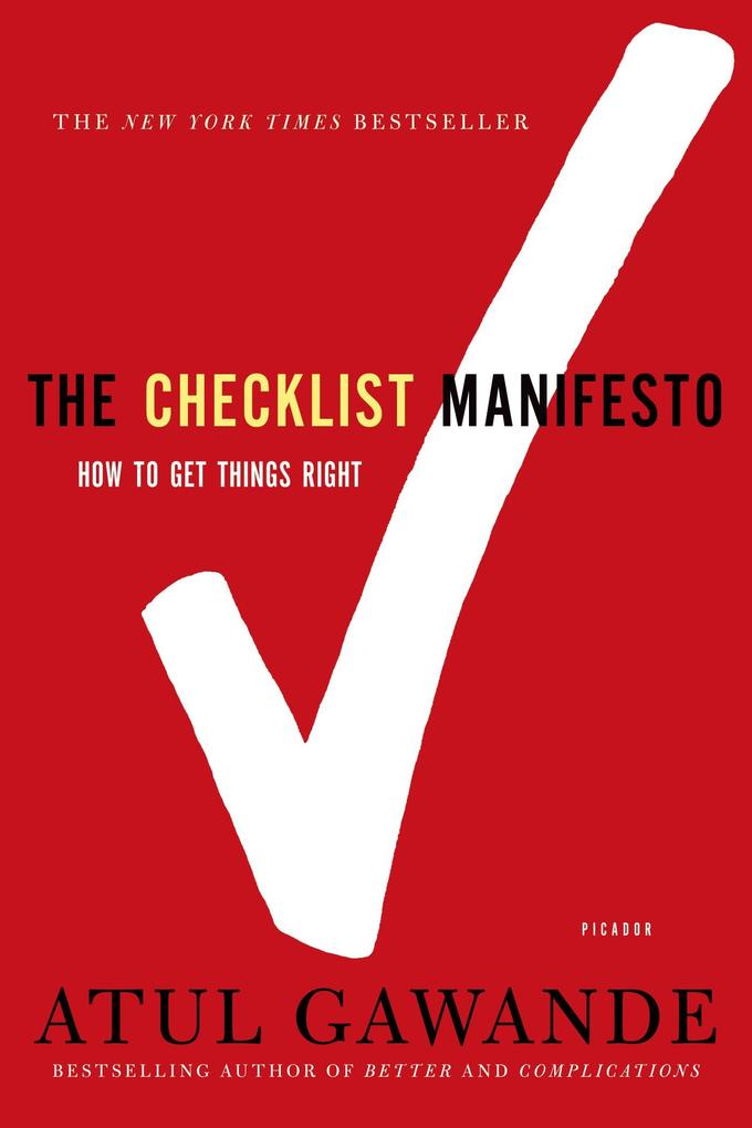 Produktbild: The Checklist Manifesto | Atul Gawande
