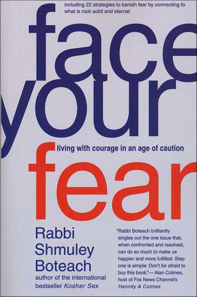 Produktbild: Face Your Fear | Shmuley Boteach