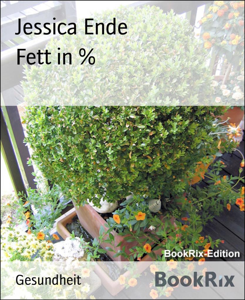 Produktbild: Fett in % | Jessica Ende