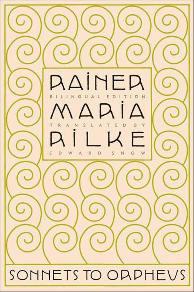 Produktbild: Sonnets to Orpheus | Rainer Maria Rilke