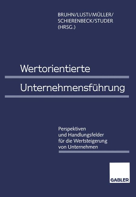 Weitere Ansicht: Wertorientierte Unternehmensführung