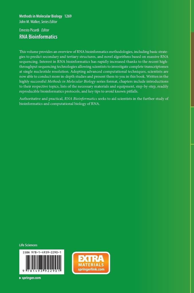 Weitere Ansicht: RNA Bioinformatics