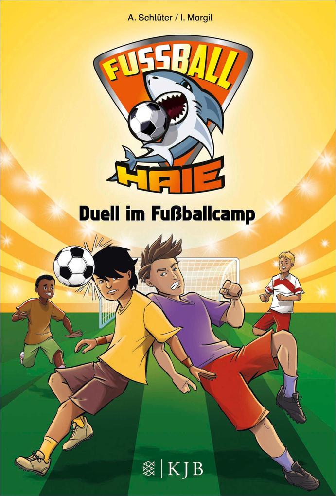 Produktbild: Fußball-Haie: Duell im Fußballcamp | Andreas Schlüter, Irene Margil