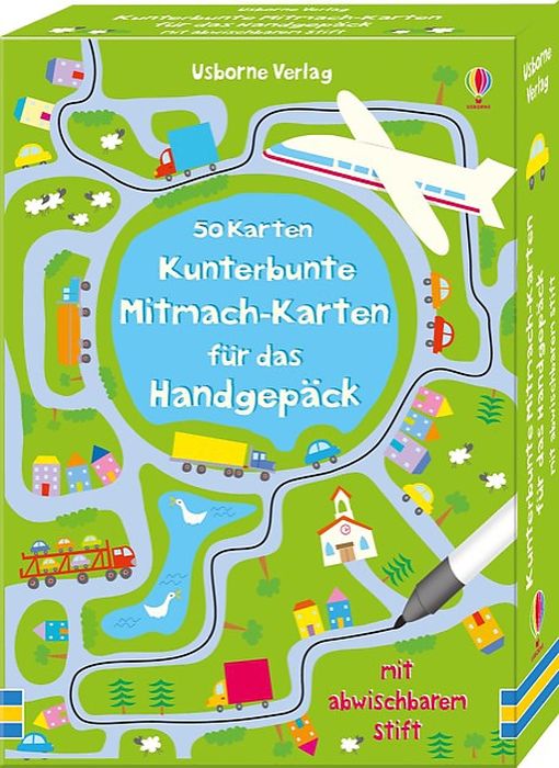 Produktbild: Kunterbunte Mitmach-Karten für das Handgepäck | Catriona Clarke
