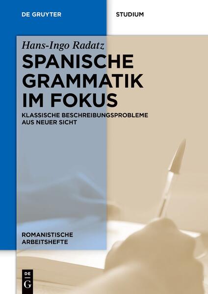 Produktbild: Spanische Grammatik im Fokus | Hans-Ingo Radatz