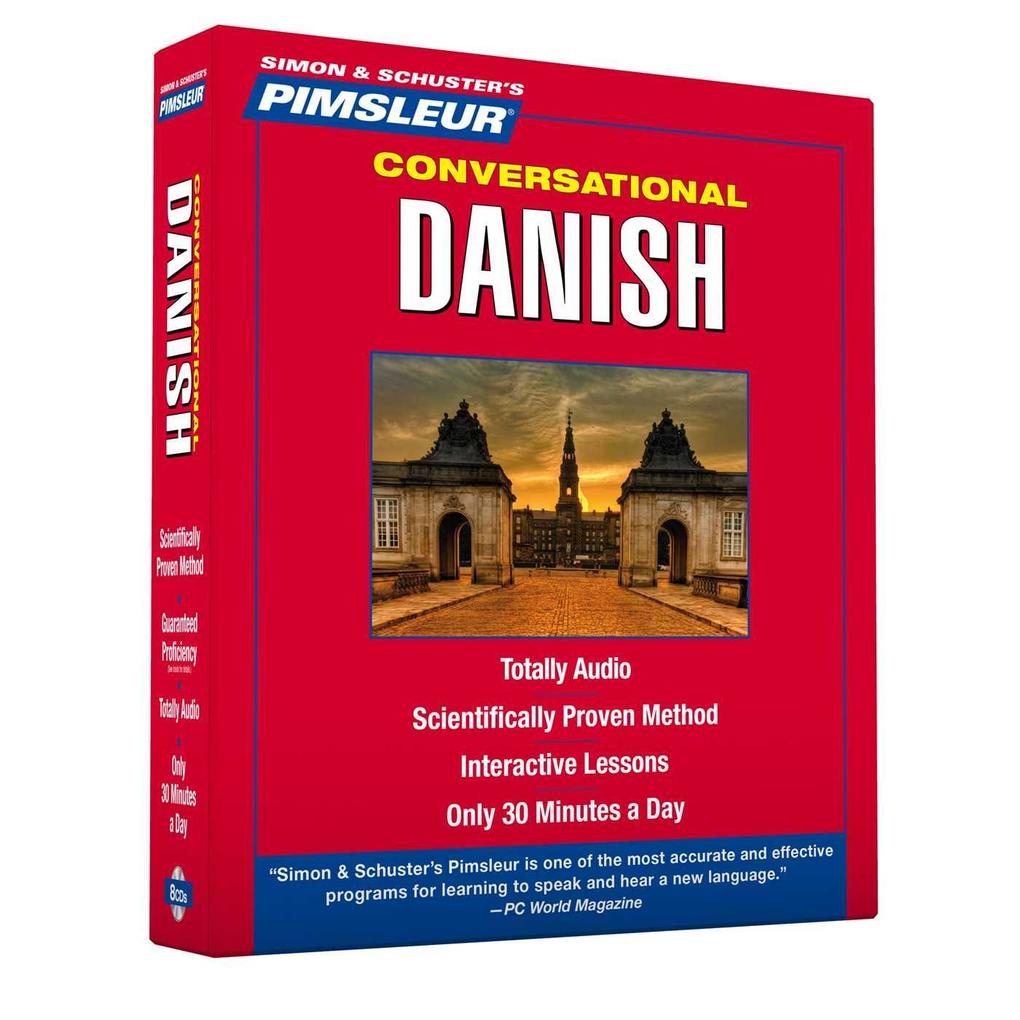 Produktbild: Pimsleur Danish Conversational Course - Level 1 Lessons 1-16: Learn to Speak and Understand Danish with Pimsleur Language Programs | Pimsleur