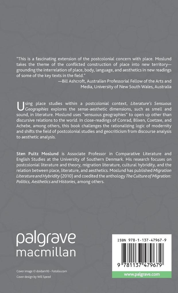 Weitere Ansicht: Literature's Sensuous Geographies | S. Moslund