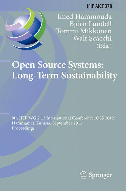 Weitere Ansicht: Open Source Systems: Long-Term Sustainability