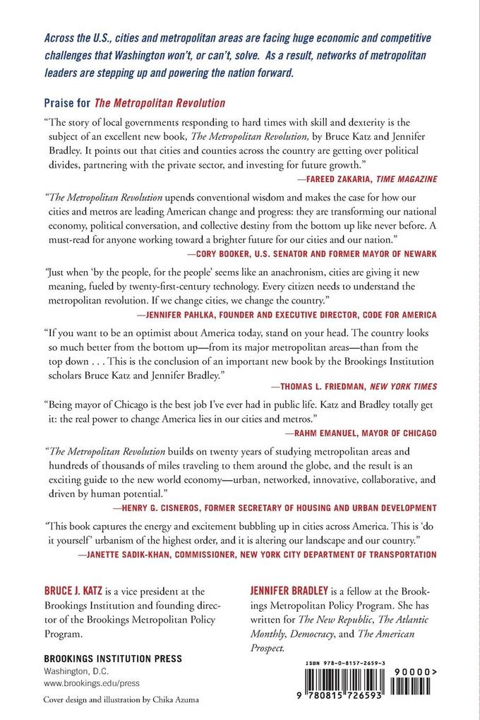 Weitere Ansicht: Metropolitan Revolution | Bruce Katz, Jennifer Bradley