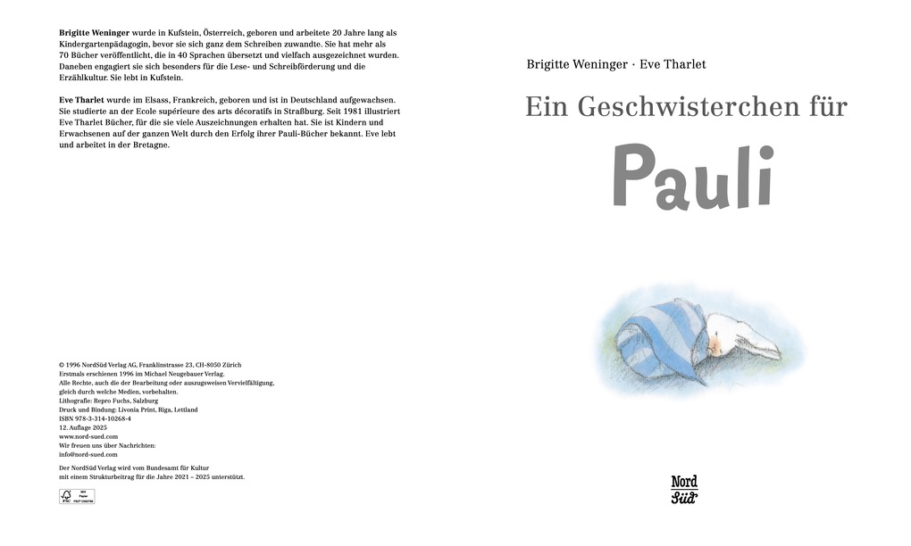 Weitere Ansicht: Ein Geschwisterchen für Pauli | Brigitte Weninger