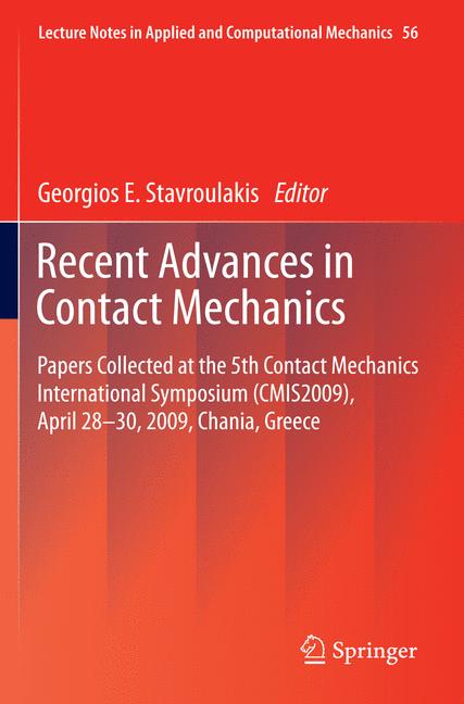 Weitere Ansicht: Recent Advances in Contact Mechanics