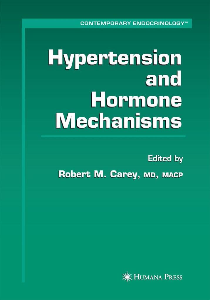 Produktbild: Hypertension and Hormone Mechanisms