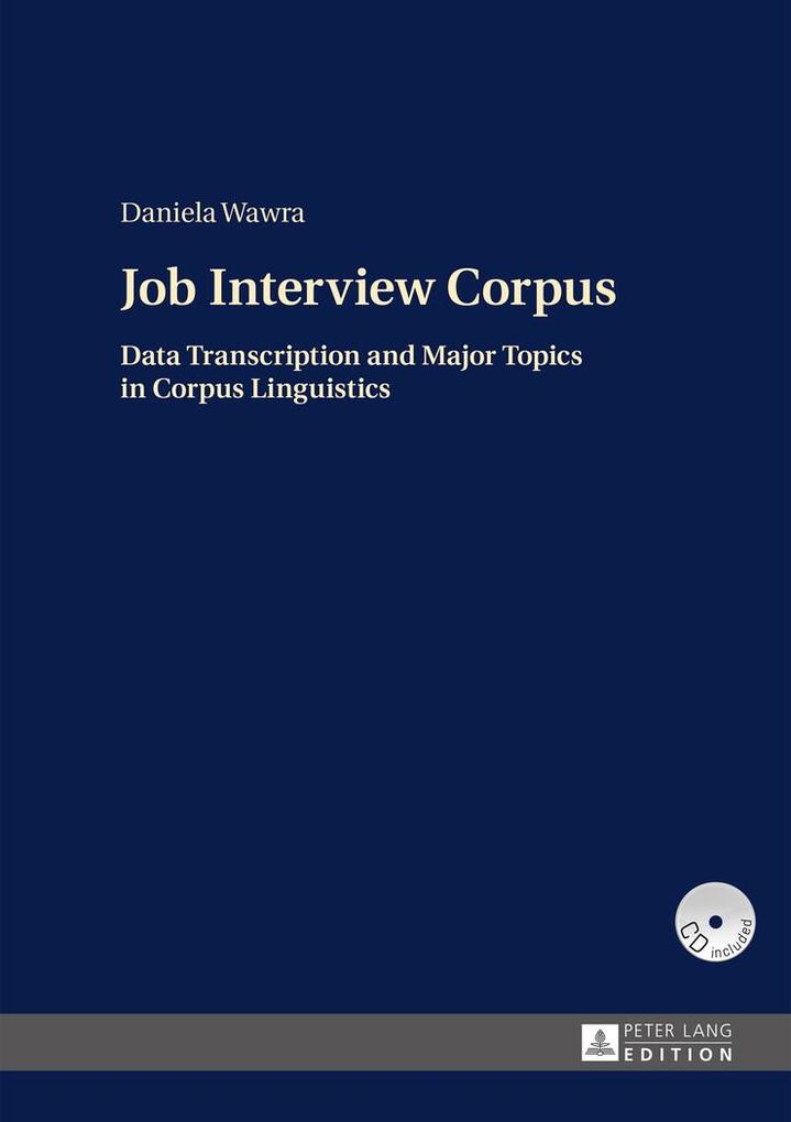 Produktbild: Job Interview Corpus | Daniela Wawra