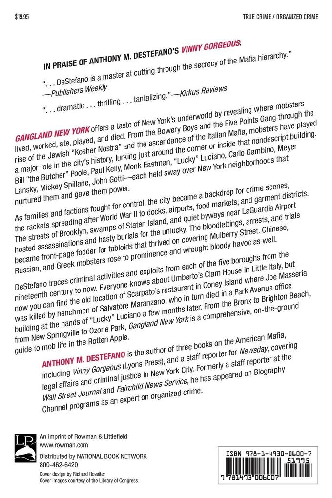 Weitere Ansicht: Gangland New York | Anthony M DeStefano