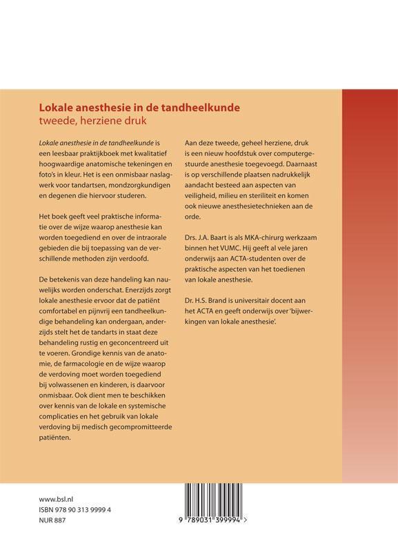 Weitere Ansicht: Lokale anesthesie in de tandheelkunde