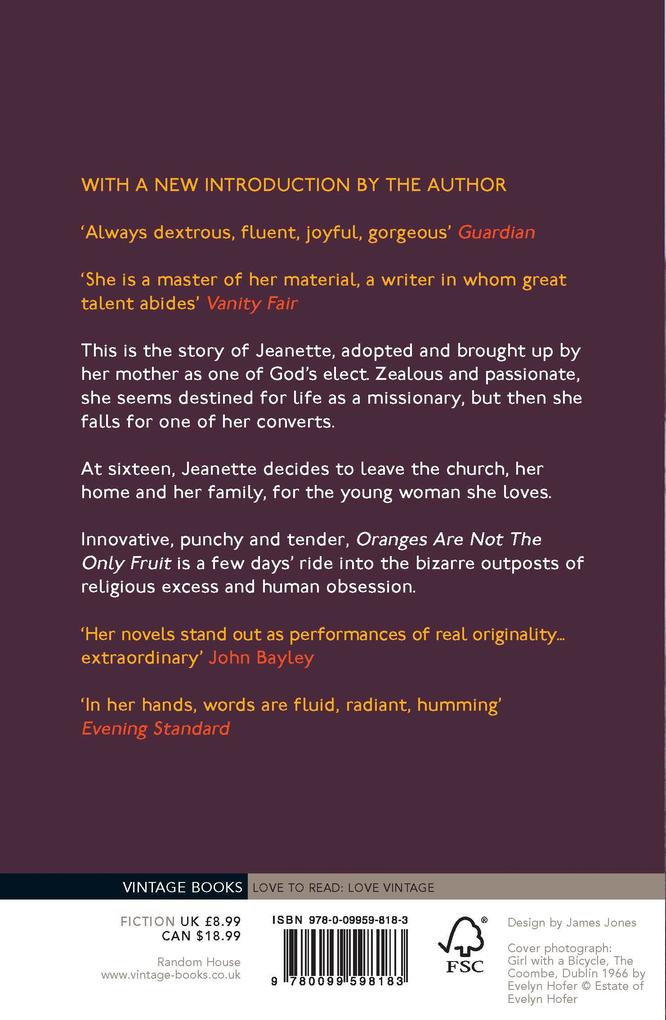 Weitere Ansicht: Oranges Are Not The Only Fruit | Jeanette Winterson