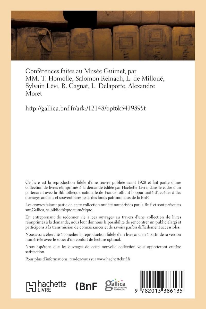Weitere Ansicht: Conférences faites au Musée Guimet (Éd.1909) | Tbd