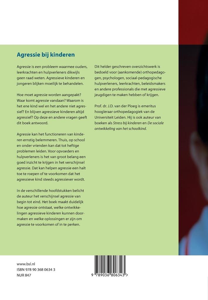 Weitere Ansicht: Agressie Bij Kinderen | Jan Van Der Ploeg, Jan D. van der Ploeg