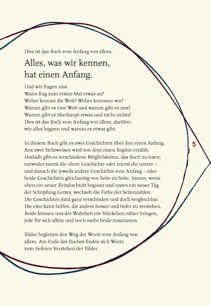 Weitere Ansicht: Das Buch vom Anfang von allem | Rainer Oberthür