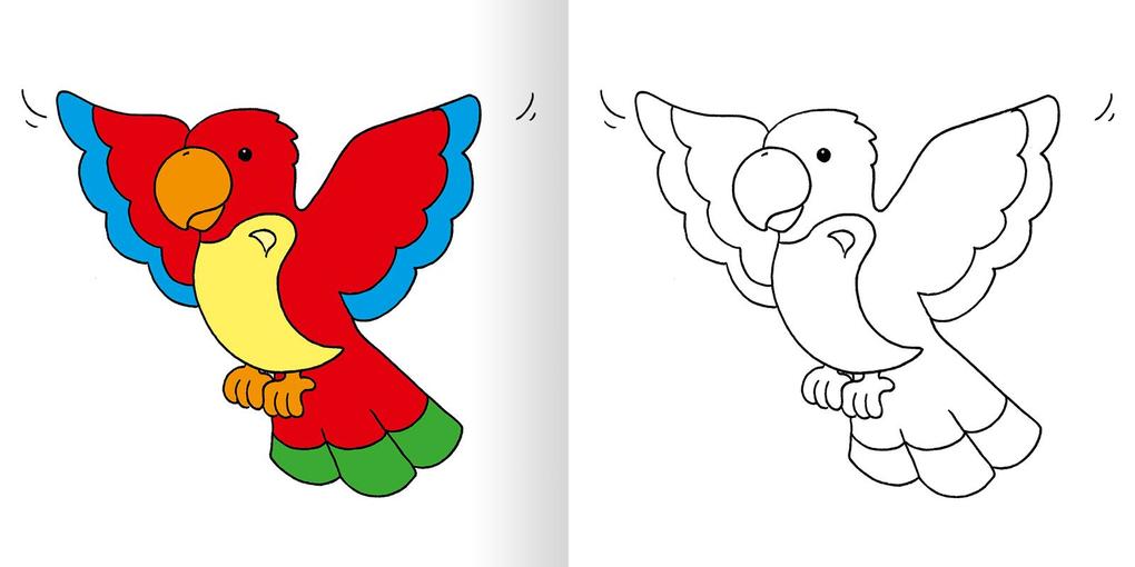 Weitere Ansicht: Mein erstes dickes Malbuch ab 2 - Bunte Tierwelt