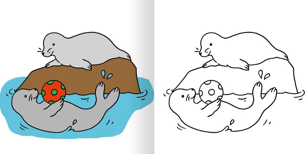 Weitere Ansicht: Mein erstes dickes Malbuch ab 2 - Bunte Tierwelt