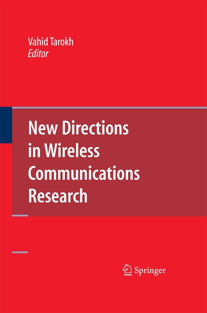 Produktbild: New Directions in Wireless Communications Research