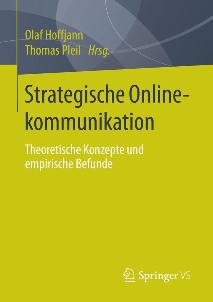 Produktbild: Strategische Onlinekommunikation