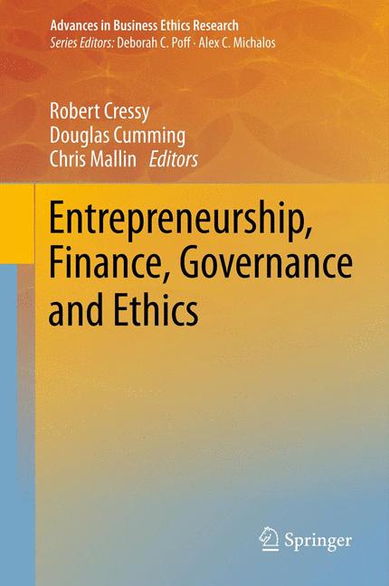Weitere Ansicht: Entrepreneurship, Finance, Governance and Ethics