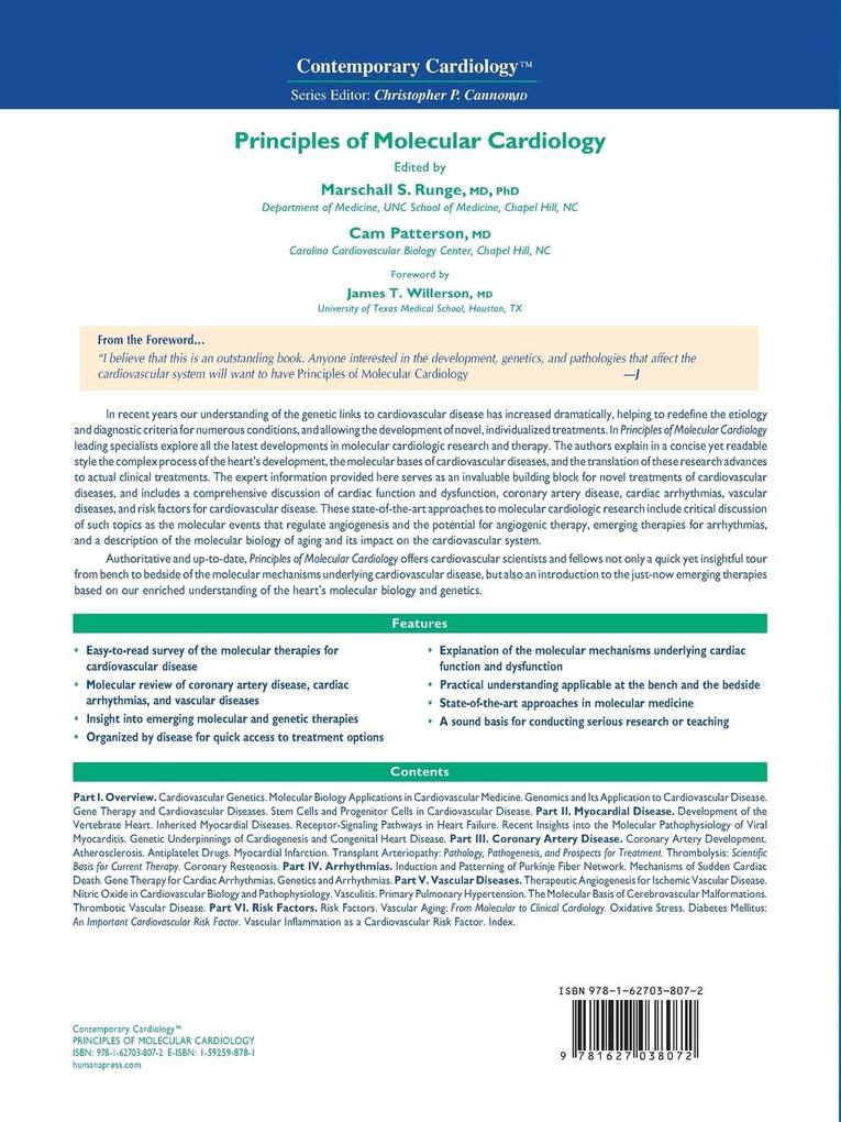 Weitere Ansicht: Principles of Molecular Cardiology