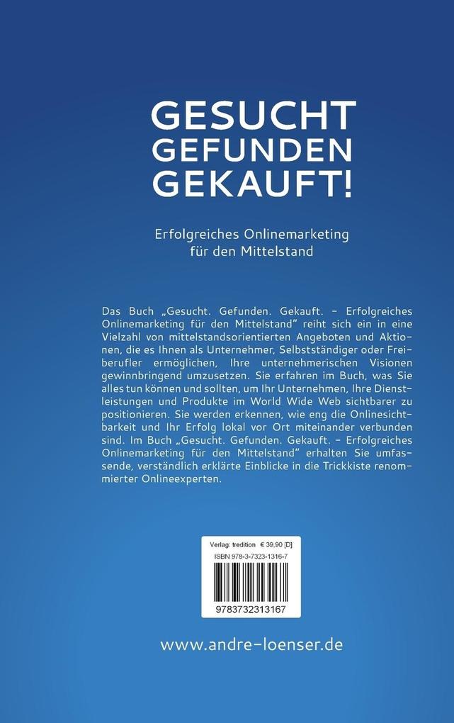 Weitere Ansicht: Gesucht, Gefunden, Gekauft! | André Lönser