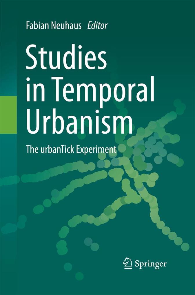 Produktbild: Studies in Temporal Urbanism