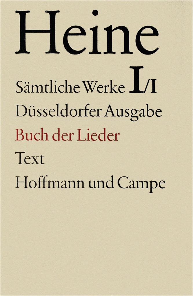Produktbild: Buch der Lieder | Heinrich Heine