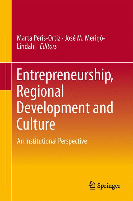 Weitere Ansicht: Entrepreneurship, Regional Development and Culture