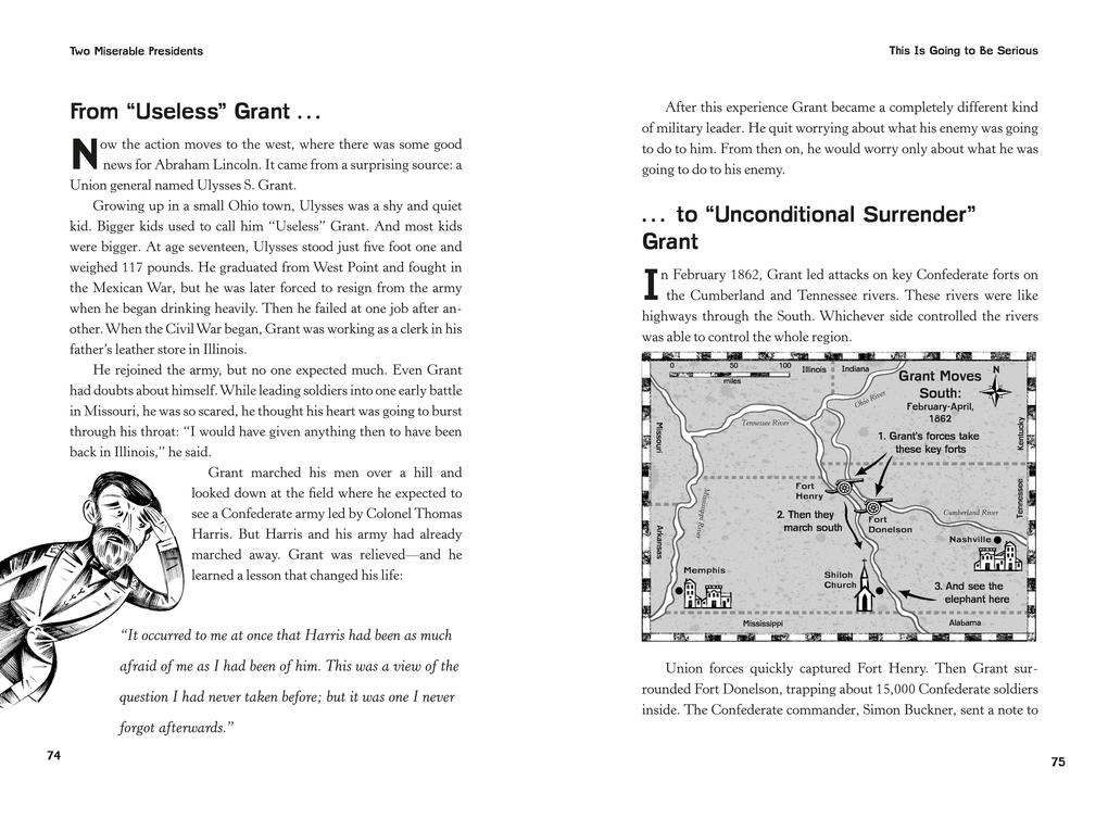 Weitere Ansicht: Two Miserable Presidents | Steve Sheinkin