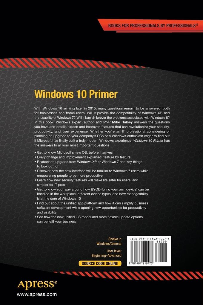 Weitere Ansicht: Windows 10 Primer | Mike Halsey