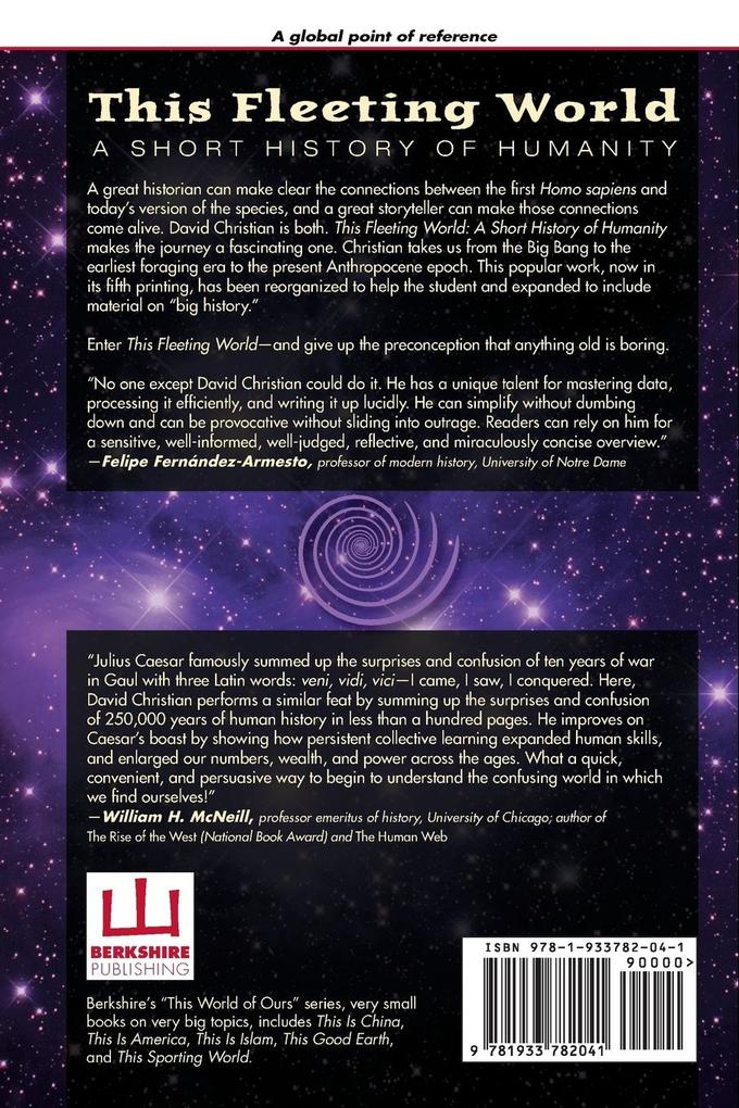 Weitere Ansicht: This Fleeting World | David Christian