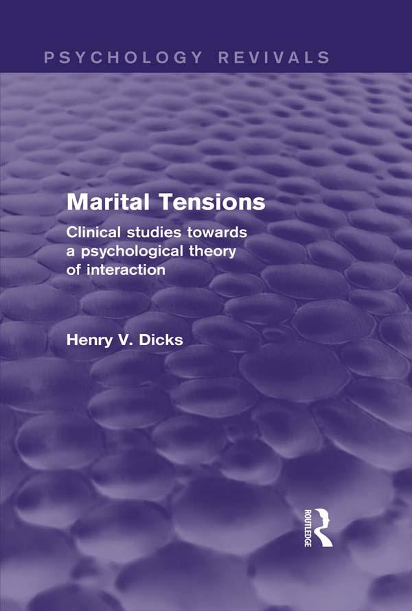 Produktbild: Marital Tensions | Henry V. Dicks
