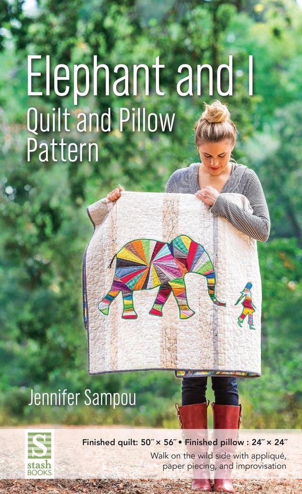 Produktbild: Elephant and I Quilt and Pillow Pattern | Jennifer Sampou