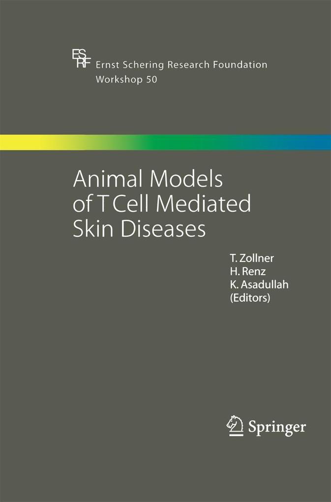 Produktbild: Animal Models of T Cell-Mediated Skin Diseases