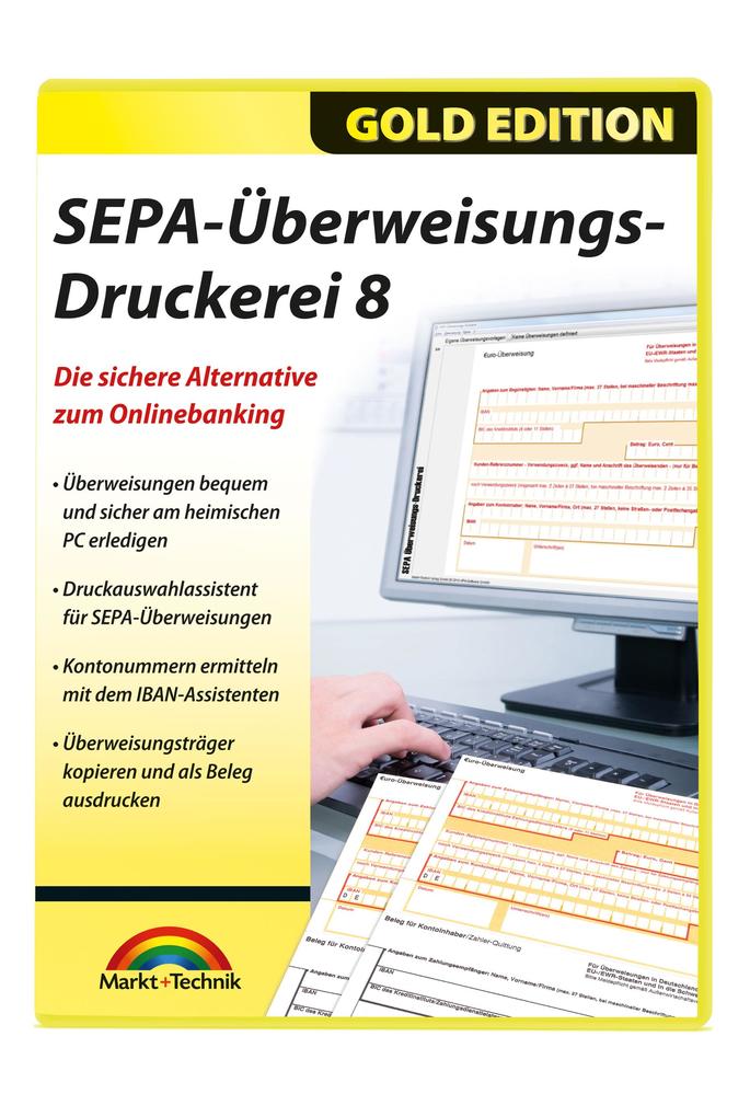 Produktbild: SEPA Überweisungs Druckerei 8