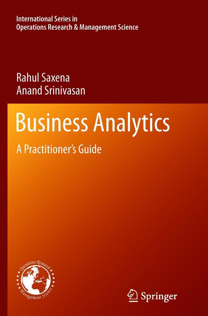 Produktbild: Business Analytics | Rahul Saxena, Anand Srinivasan