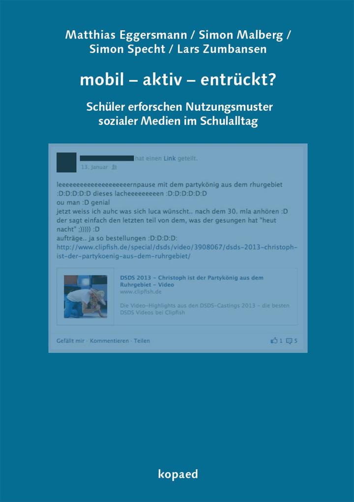 Produktbild: mobil - aktiv - entrückt? | Matthias Eggersmann, Simon Malberg, Simon Specht, Lars Zumbansen