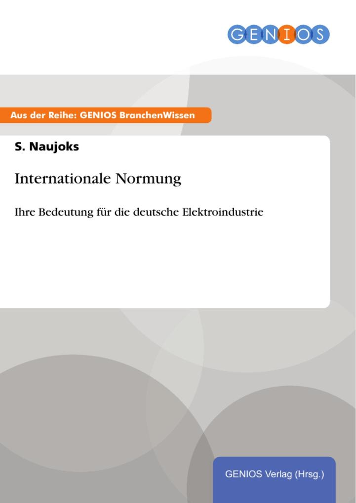 Produktbild: Internationale Normung | S. Naujoks