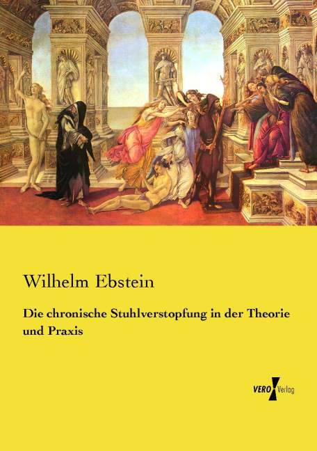 Produktbild: Die chronische Stuhlverstopfung in der Theorie und Praxis | Wilhelm Ebstein