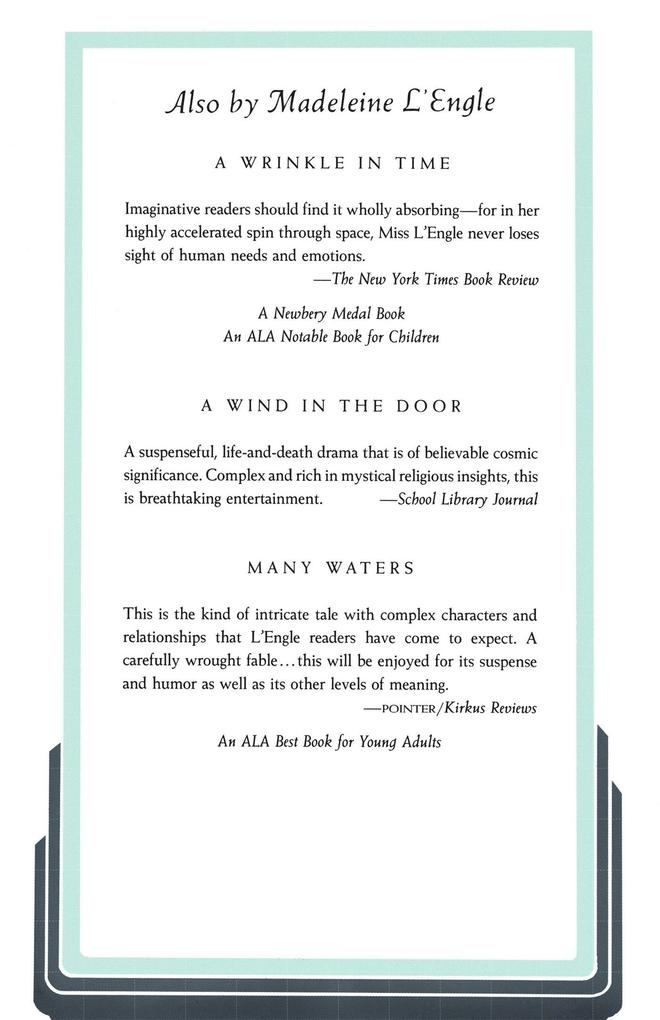 Weitere Ansicht: A Swiftly Tilting Planet | Madeleine L'Engle