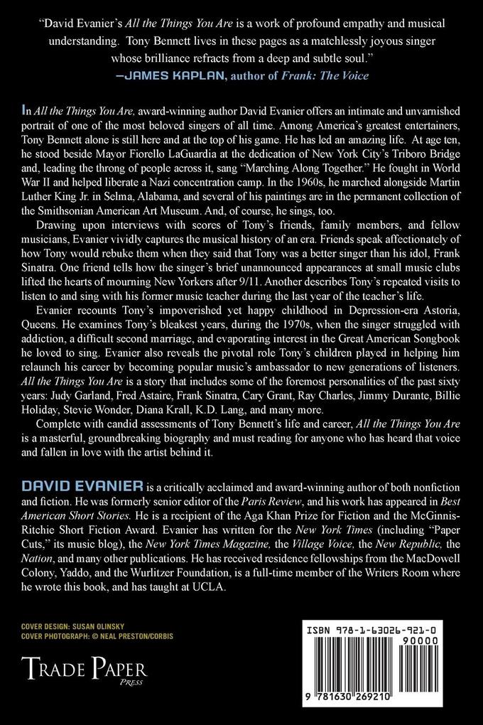 Weitere Ansicht: All the Things You Are | David Evanier