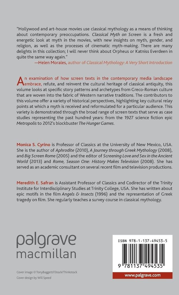 Weitere Ansicht: Classical Myth on Screen